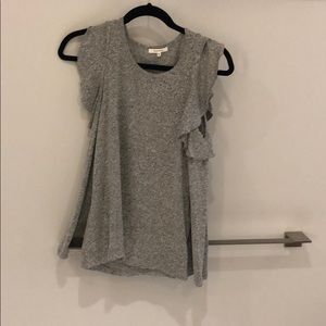 Open shoulder sweater